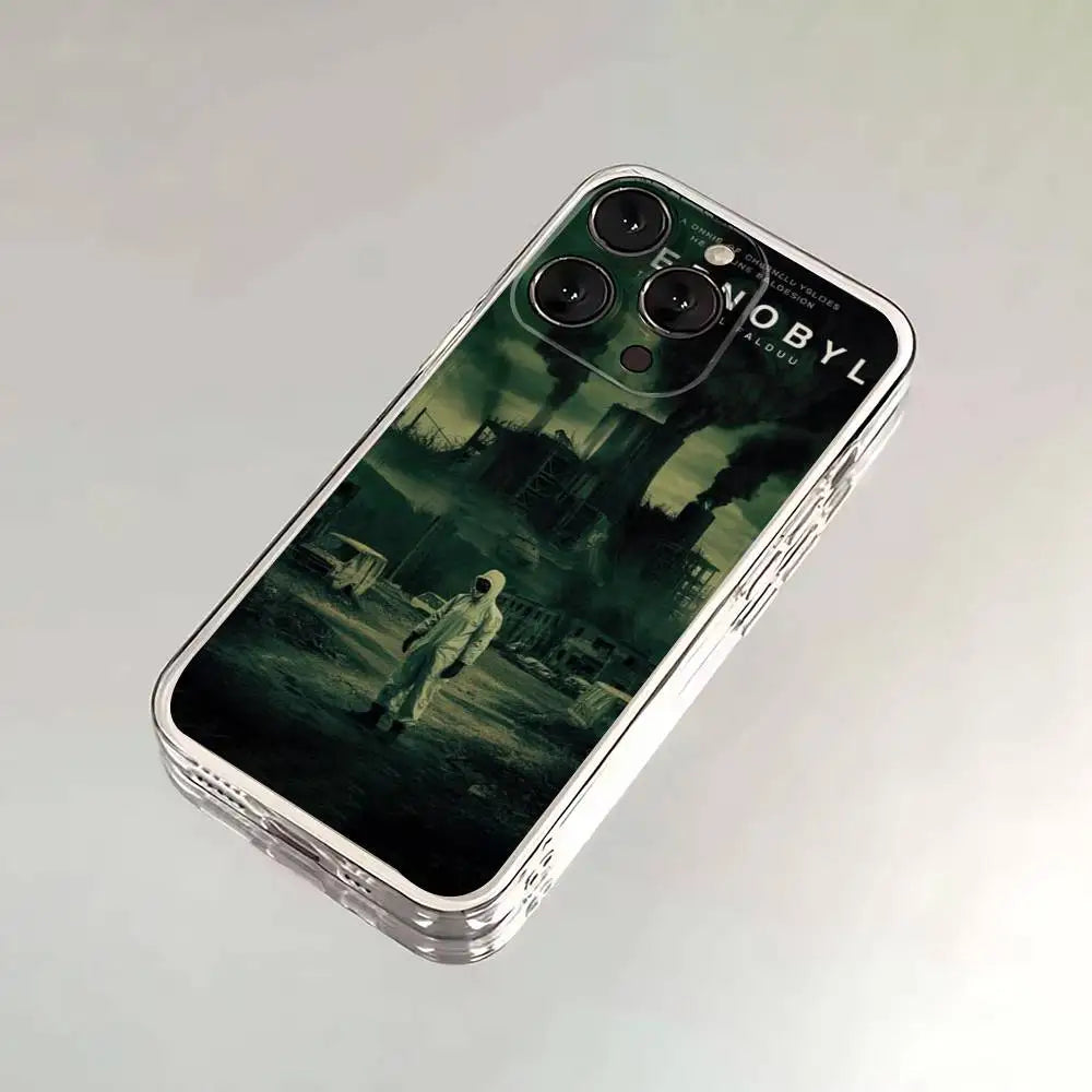 The Battle of Chernobyl Phone Case for iPhone 17 16 15 14 13 12 11 Pro Max Plus Air Mini 16E ProMax Transparent Case