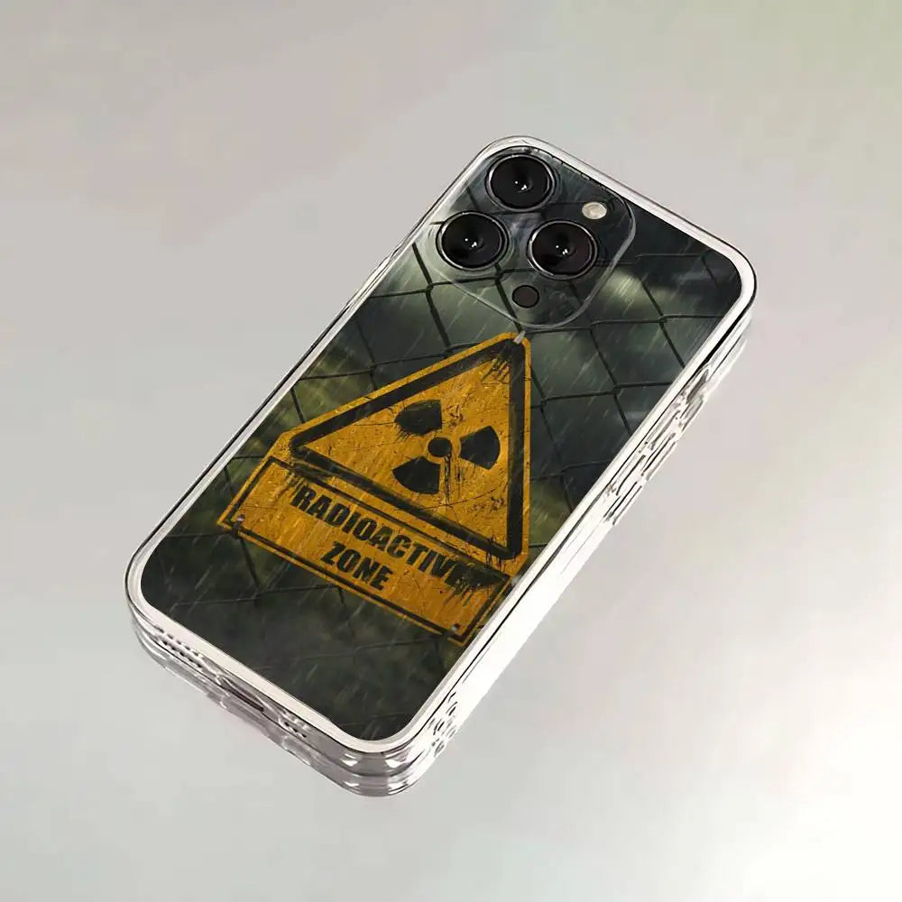 The Battle of Chernobyl Phone Case for iPhone 17 16 15 14 13 12 11 Pro Max Plus Air Mini 16E ProMax Transparent Case