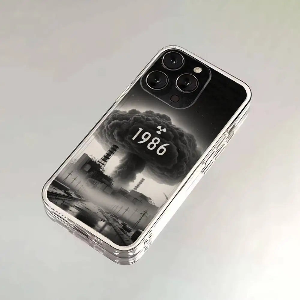 The Battle of Chernobyl Phone Case for iPhone 17 16 15 14 13 12 11 Pro Max Plus Air Mini 16E ProMax Transparent Case