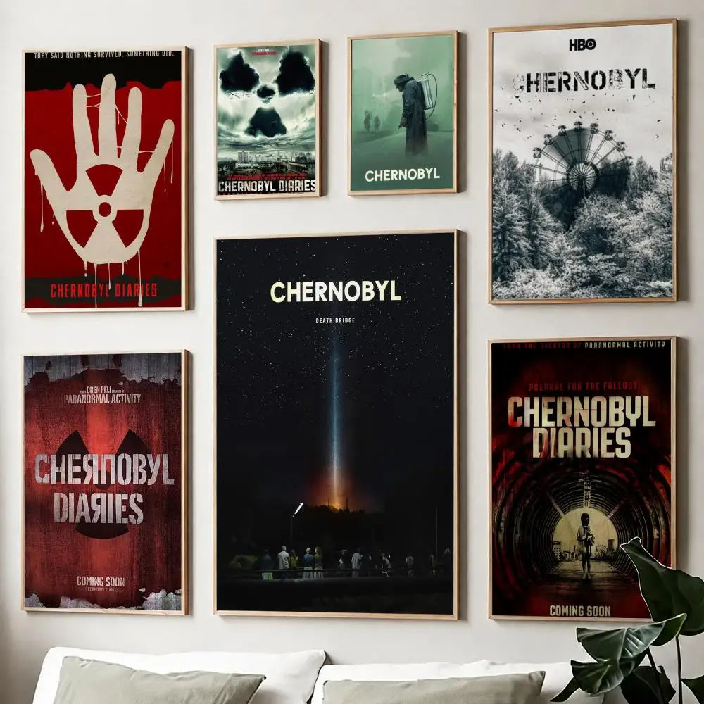 Classic Movie C-Chernobyl Diaries Poster Paper Print Home Living Room Bedroom Entrance Bar Cafe Art Painting Decoration