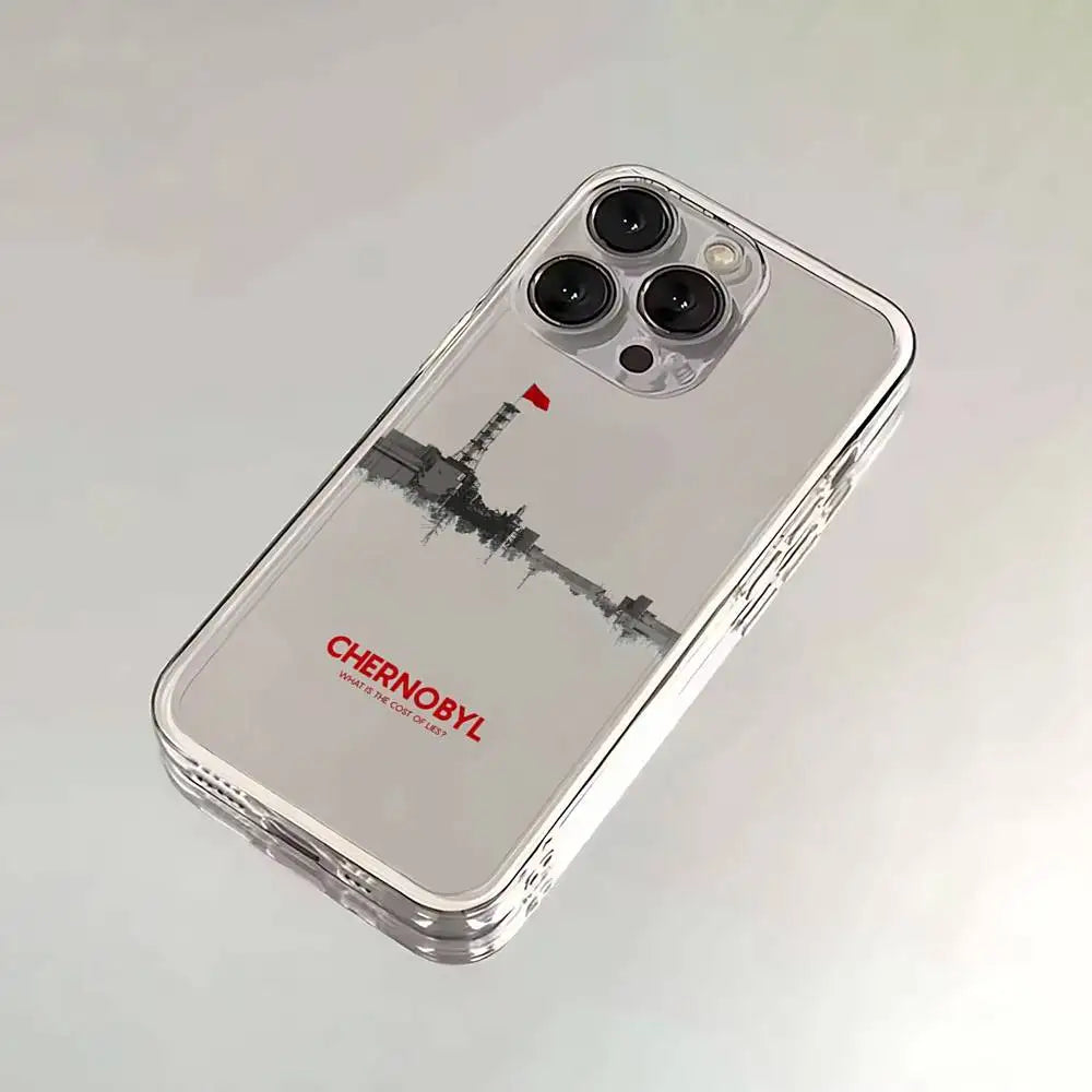 The Battle of Chernobyl Phone Case for iPhone 17 16 15 14 13 12 11 Pro Max Plus Air Mini 16E ProMax Transparent Case